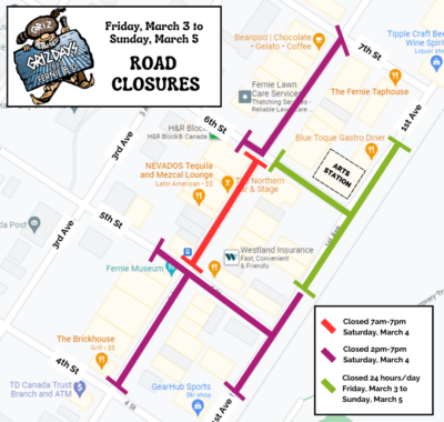 2023 Road Closures 2023 Road Closures
