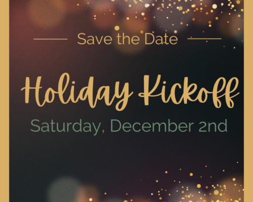 2023 Holiday Kickoff - save the date