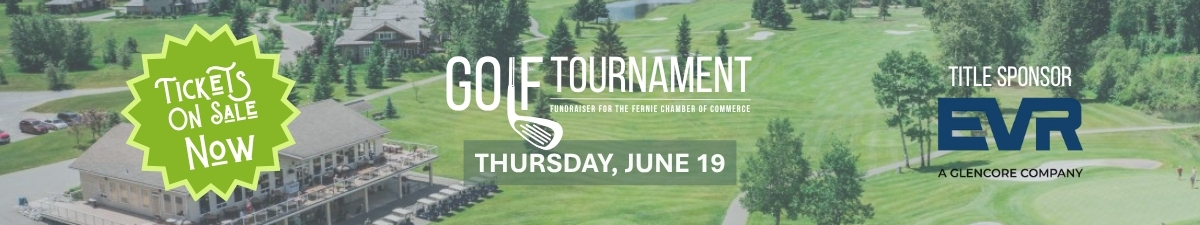 Golf tournament sponsored by EVR, happening on June 19th